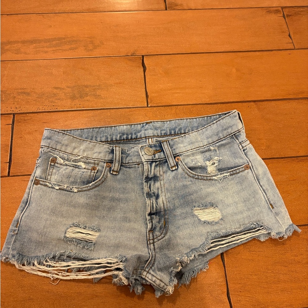 Urban Outfitters Light Blue Jean Shorts